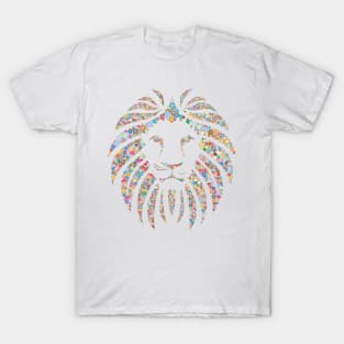 The colorful king of lion T-Shirt